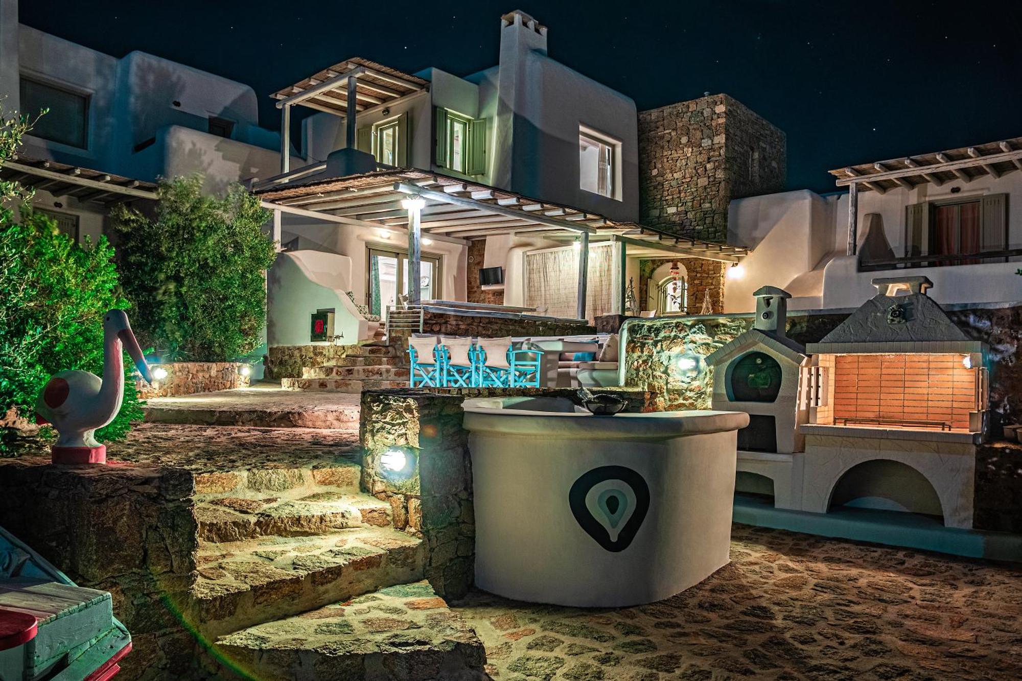 Manolia Luxury Private House By Mykonian Kazarte Villa Kalo Livadi Exterior photo
